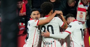 أوناحي يسجل هدفًا رائعًا لجيرونا ضد ريال مدريد في الشوط الأول