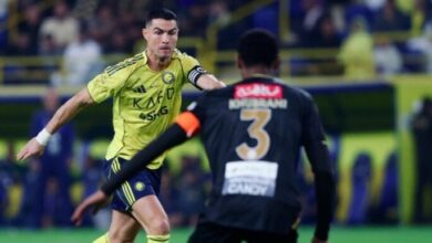 النصر يحقق فوزاً ساحقاً على الخليج برباعية في الدوري السعودي