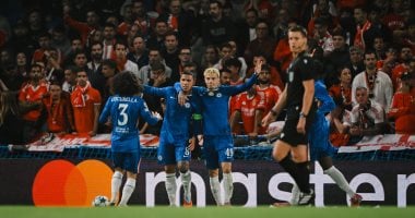 تشالوباه يسجل الهدف الأول لتشيلسي ضد آرسنال في الدقيقة 48