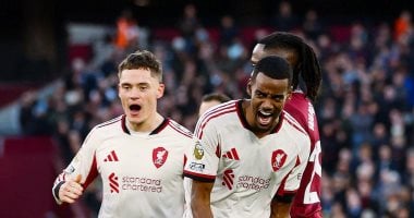 ليفربول ينتصر على وست هام بثنائية في غياب محمد صلاح