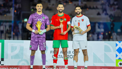 أبرز لاعبين وحارس مغربيين في جوائز كأس العرب