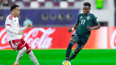 الأخضر يحقق المرتبة الثالثة بالتساوي مع الإمارات في البطولة الرسمية