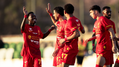 القادسية يحقق فوزاً ساحقاً على خورفكان بثلاثية نظيفة