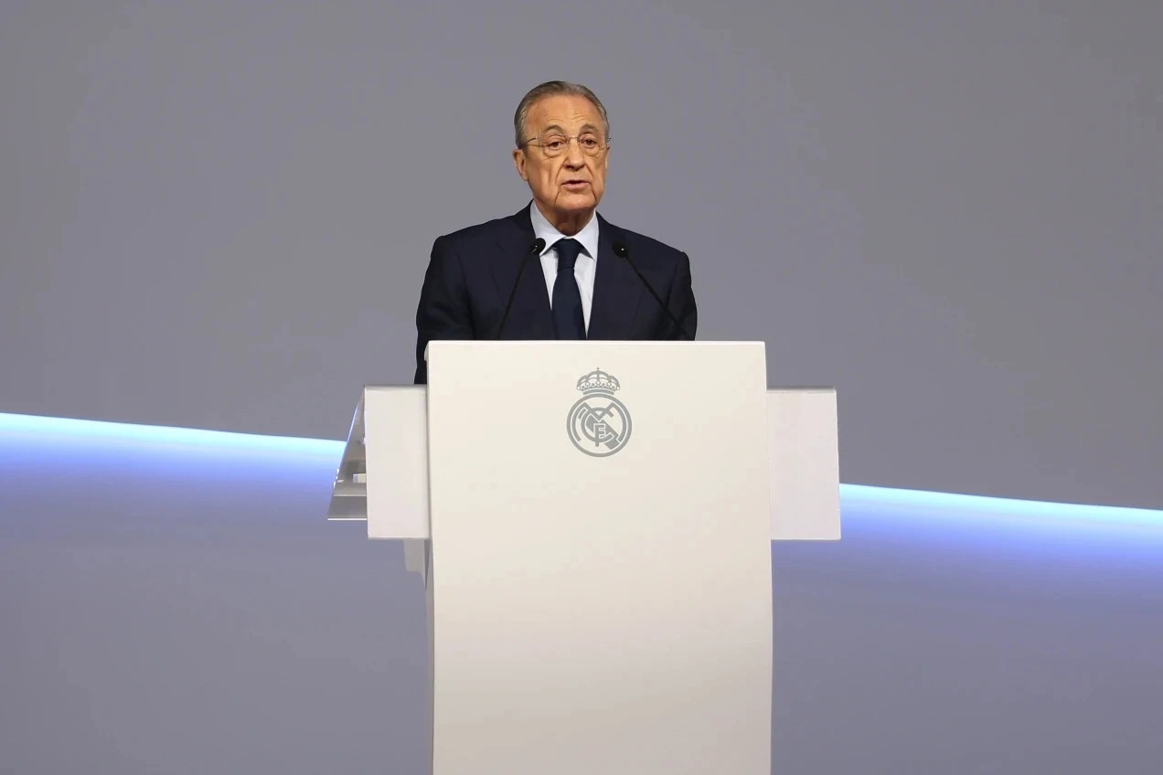 "بيريز: قضية نيجريرا تهدد مستقبل كرة القدم وغياب دعم المؤسسات عن ريال مدريد غير مقبول"