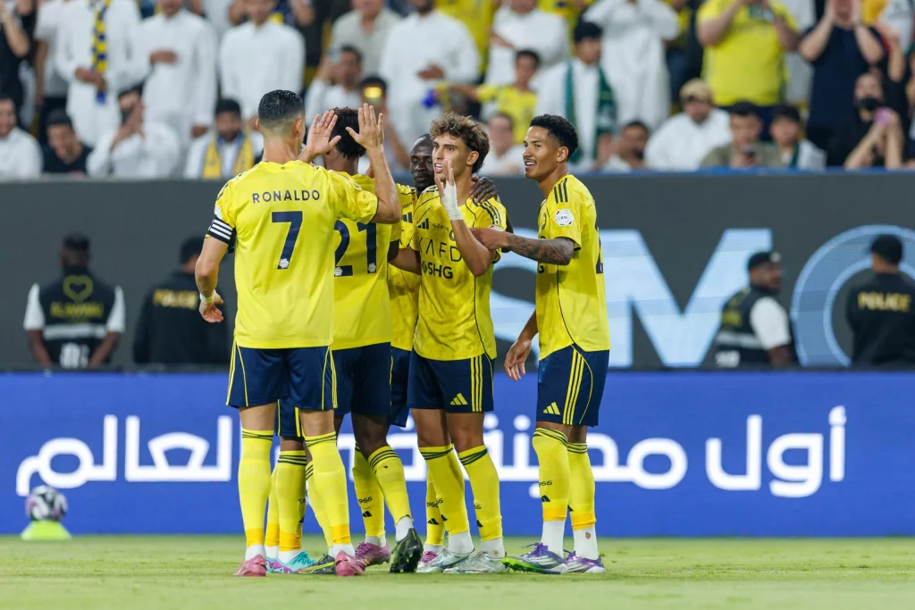 "تحليل أرقام النصر: 74 هجمة و4 أهداف تعكس التفوق على الوحدة"