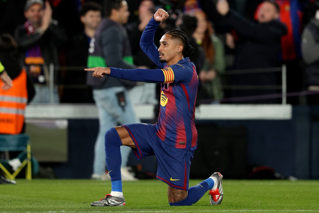 رافينيا يؤكد: لن أترك برشلونة حتى التتويج بدوري أبطال أوروبا