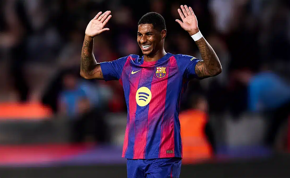 "موقف فليك وتأثيره على مستقبل راشفورد في برشلونة"